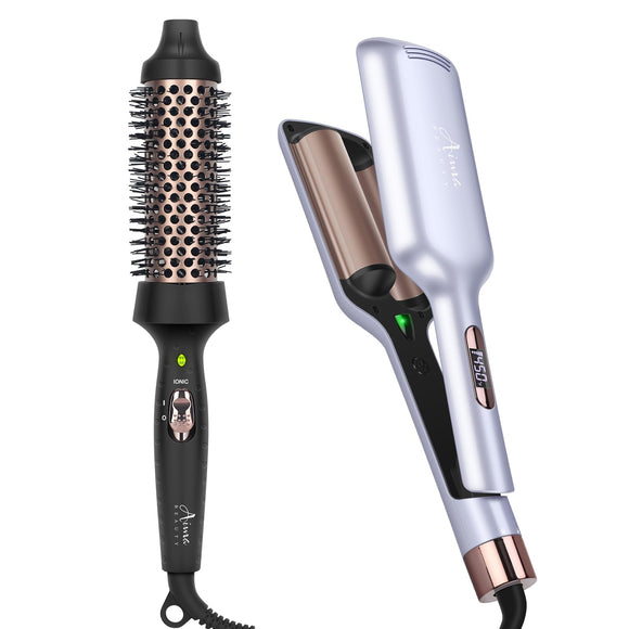 Twins Mermaid Waves Hair Waver, Thermal Brush