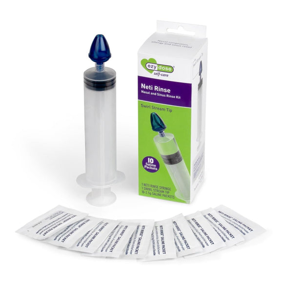 Irrigation for Sinus Pressure and Congestion Relief, Easy to Use, Includes