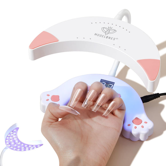 Nail Light for Gel Nail Polish with 3 Timers and LCD Display