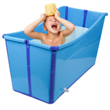 Bath Tub for Toddler Teenager Twins Pets and Small Adults, Foldable Ice Bath Tub