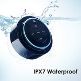 Shower Speaker, Certified IPX7 Waterproof Bluetooth