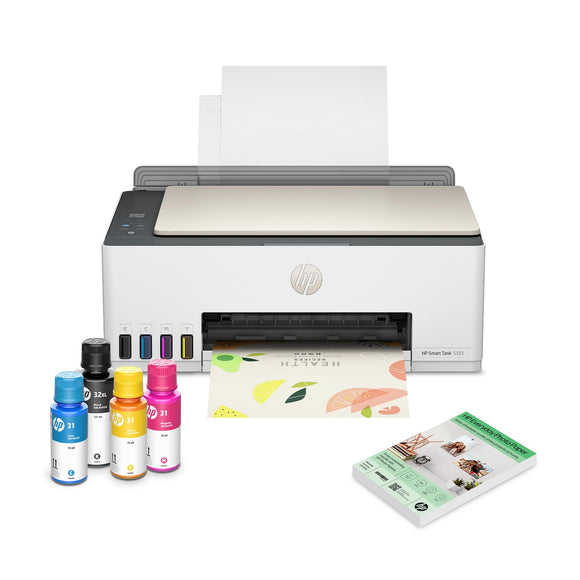 Wireless All-in-One Ink Tank Printer with 2 Years