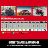 3-in-1 Fully Automatic Automotive Battery Charger, Maintainer, and Desulfator, CMXCESM260, 3 Amps, 12 Volt