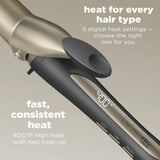 Curling Iron, 1 ¼ inch barrel produces loose curls – for use on medium and long hair