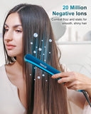 Hair Straightener, Ceramic Flat Iron with LCD, Professional 2 in 1