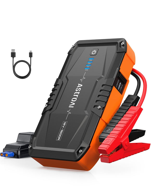 AstroAI S8 Car Battery Jump Starter, 1500A