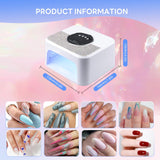 Nail Dryer for Gel Polish,Professional UV LED Nail Lamp, Fast