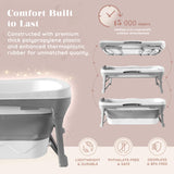 Bathtub for Adult - Large 56'in Foldable Collapsible tub