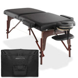 Professional Portable Lightweight Bi-Fold Memory Foam Massage Table