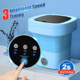 Portable Washing Machine with 3 Intelligent Cleaning Modes