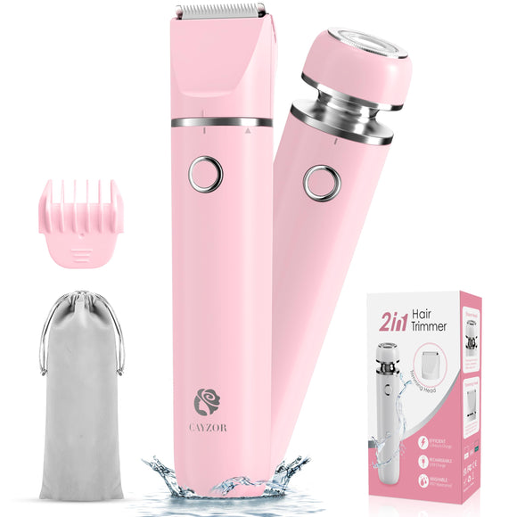 Shaver Kit for Women - 2-in-1 Wet/Dry Electric