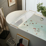 Bathtub Caddy Non-Slip Bath Tub Tray Table