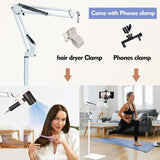 Hair Dryer Stand Holder Adjustable Hands Free Hair Dryer Holder