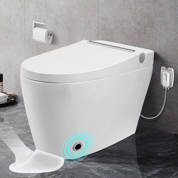 Toilet, One Piece Toilet, Automatic Flush Tankless Toilet