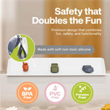 Bathtub, 5-Inch Tall - Kids Mess-Free Bath and No Leaks