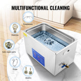 Ultrasonic Cleaner with Digital Timer&Heater 40kHz Professional