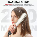 Straight Hair Dryer Straightener, 200M Ionic, Ceramic, Board Lock Design