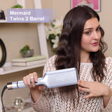 Twins Mermaid Waves Hair Waver, Thermal Brush