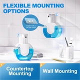 Foaming Soap Dispenser 15oz/420ml Foaming Hand Sanitizer Touchless Wall Mount