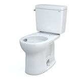 Two-Piece Round 1.28 GPF Universal Height TORNADO FLUSH Toilet