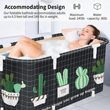 Bathtub with Bath Pillow and Seat, 6-Layer