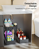 Storage Cart with Wheels, Bathroom Cart Organizer Bathroom