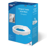 Raised Toilet Seat, Adds 3.5 Inches of Height to Toilet