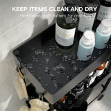 Storage Cart with Wheels, Bathroom Cart Organizer Bathroom