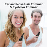 Nose Hair Trimmer for Men, Professional Facial Hair Trimmer