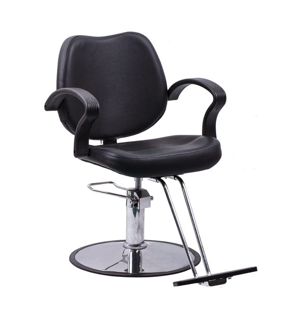 Black Hydraulic Barber Styling Chair