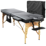 Foam Massage Table - Easy Set Up - Foldable & Portable with Carrying Case