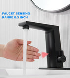 Touchless Sensor Faucets, Automatic Motion Smart Bathroom Wash Basin Sink Faucet