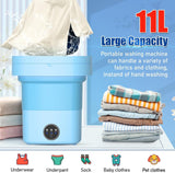 Portable Washing Machine with 3 Intelligent Cleaning Modes