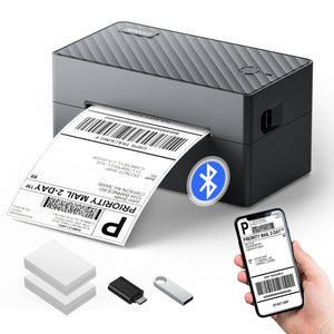 Shipping Label Printer, 4x6 Thermal Printer for Shipping Packages, Compatible