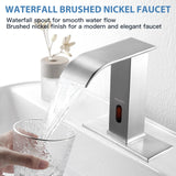 Bathroom Faucet,Automatic Faucet,Touchless Bathroom Sink Faucets,Sensor Faucet