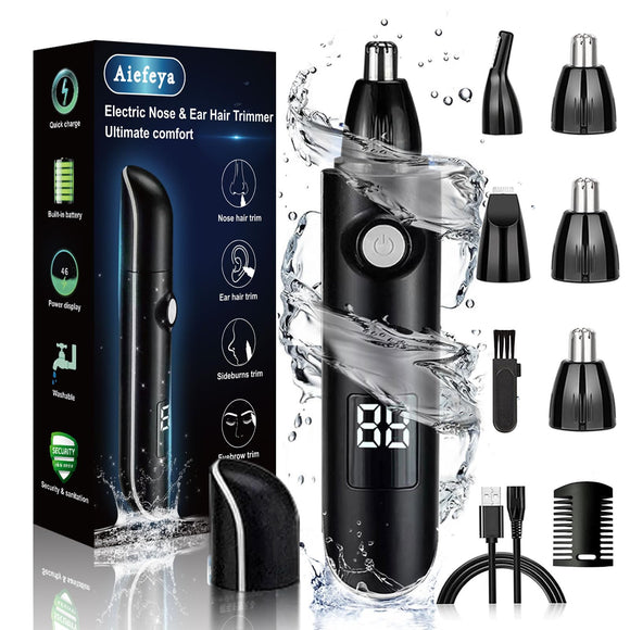 Nose Hair Trimmer for Men, 2024 Professional Painless