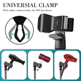 Hair Dryer Stand Holder - 59in Adjustable Height, Metal Blow Dryer Stand