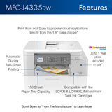 Brother MFC-J4335DW INKvestment Tank All-in-One Printer with Duplex