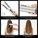 Straight Hair Dryer Straightener, 200M Ionic, Ceramic, Board Lock Design