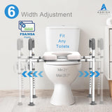 Toilet Seat with Handles, FSA/HSA Eligible Toilet Seat Risers