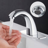 Commercial Automatic Sensor Touchless Bathroom Sink Faucet