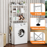 Toilet Storage Rack with Toilet Paper Holder, Heavy Duty Metal