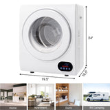 Portable Clothes Dryer, Front Load Electric Dryers Machine