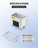 Ultrasonic Cleaning Machine with Degas Mode and 7 Oscillation