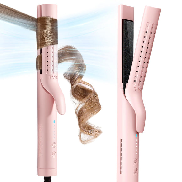 Curling Iron for Lasting Curls - Ceramic Flat Iron Hair Straightener