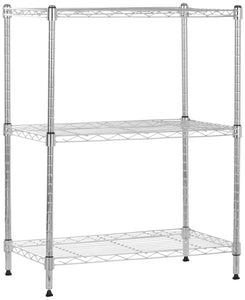 Amazon Basics 3-Shelf Adjustable, Heavy Duty Storage Shelving