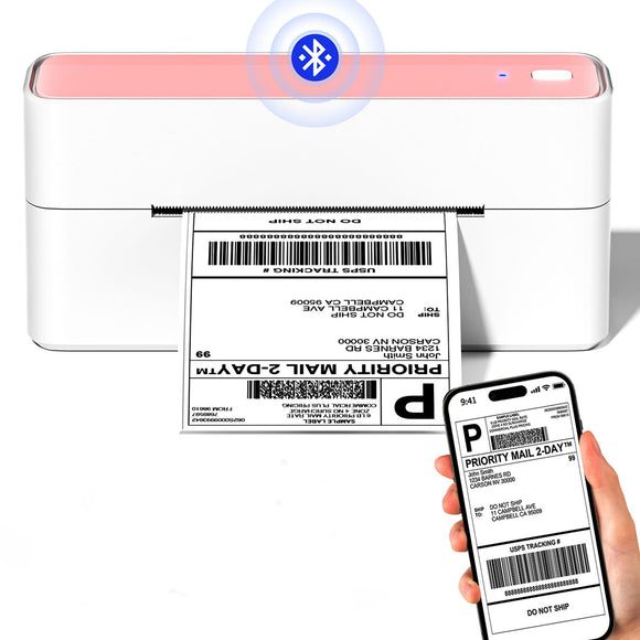 Thermal Label Printer for Shipping Packages - 241BT Shipping Label