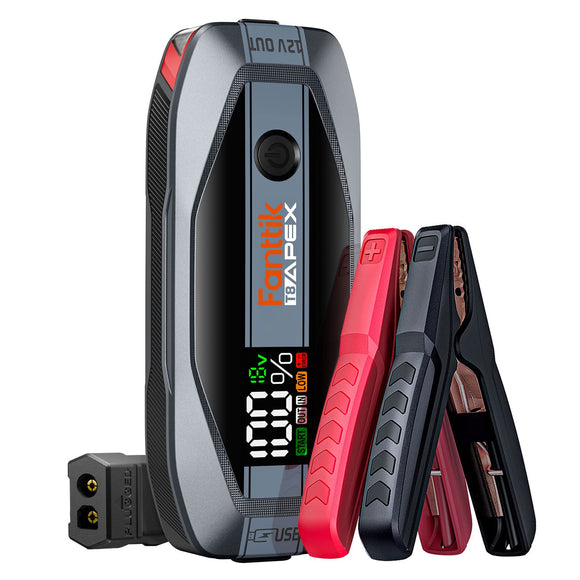 Fanttik T8 APEX 2000 Amp Jump Starter, 20000mAh