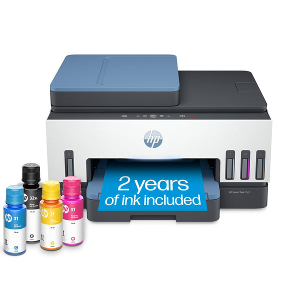 Wireless All-in-One Ink Tank Printer with 2 years of ink