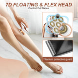 Women, Wet/Dry 7D Rechargeable Rotary Shaver